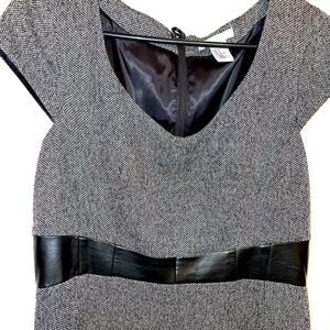 H&M Houndstooth Cap Sleeve Dress.